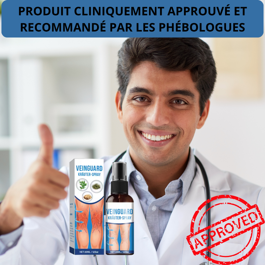 Vein Guard Herbal Spray Timilk.Soin Varices Jambes Légères en Quelques Jours ®