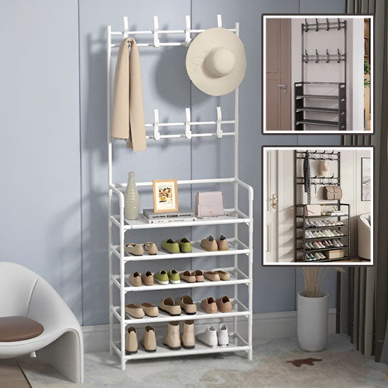 Étagère à chaussures / Porte vêtements - CoatShoe-Sympa™