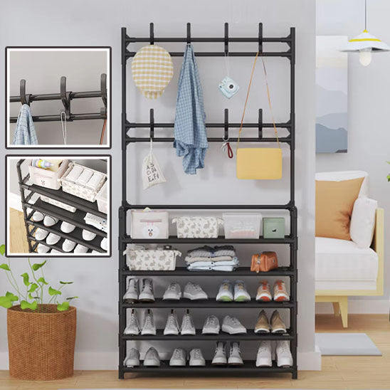 Étagère à chaussures / Porte vêtements - CoatShoe-Sympa™