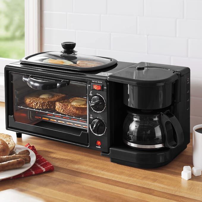 Mini-four 3-en-1 - Ta Cuisine Tout-en-Un Qui Change La Vie